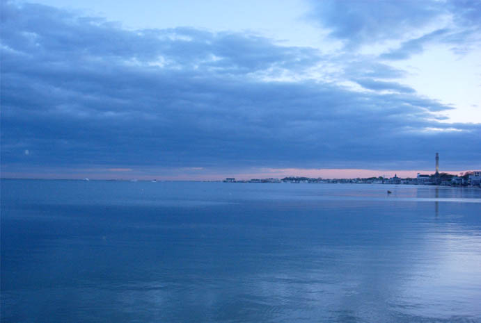 First light over Cape Cod Bay